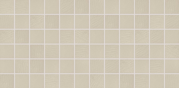 Keystones Urban Putty 2 x 2 in. Matte Porcelain Mosaic